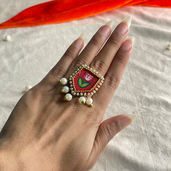 Handpainted Jewellery (Ring) Code - 019