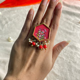 Handpainted Jewellery (Ring) Code - 020