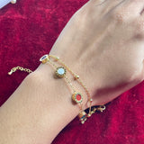 Daily Wear Anti Tarnish Chain Bracelet Jewelry Code - 029