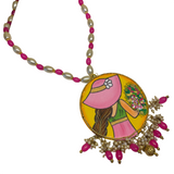 khoj city Alzena Handpainted (Necklace)