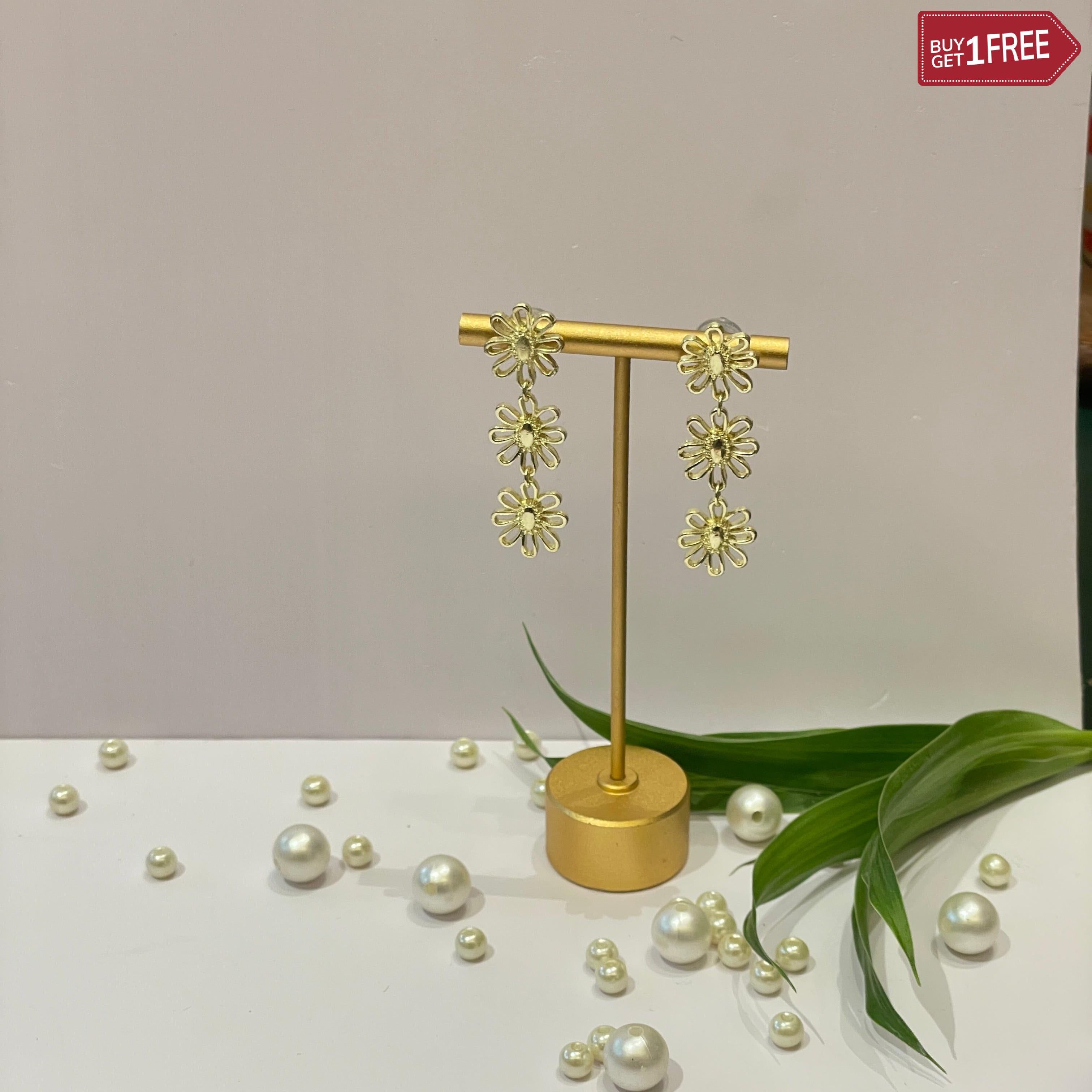 khoj city Anti Tarnish Daily Wear (Earring ) - 252