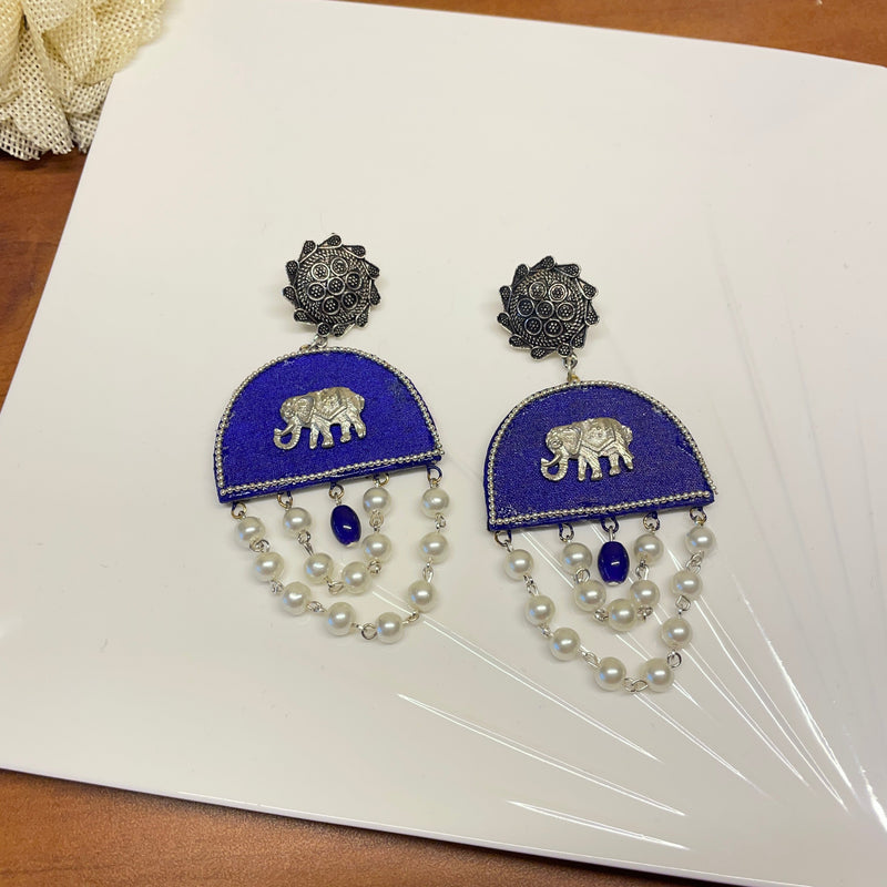 khoj city Blue Dome Choker set (Necklace set)