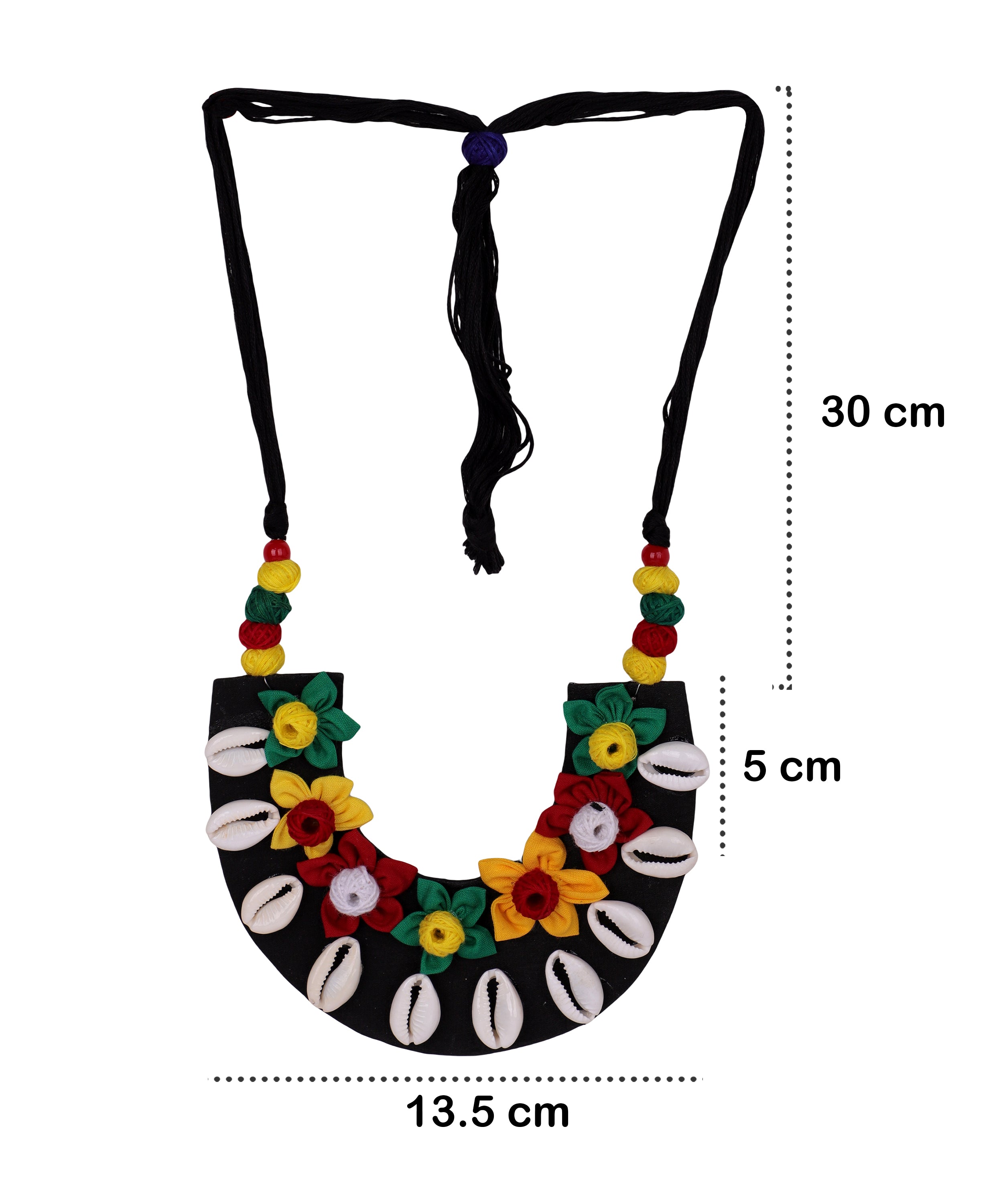 khoj city Calla Classic Multi Color Handmade (Necklace) HM-NP-014