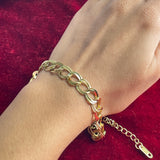 khoj city Daily Wear Anti Tarnish Chain Bracelet Jewelry Code - 059