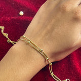 khoj city Daily Wear Anti Tarnish Chain Bracelet Jewelry Code - 077