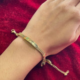 khoj city Daily Wear Anti Tarnish Chain Bracelet Jewelry Code - 087