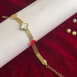 khoj city Daily Wear Anti Tarnish Chain Bracelet Jewelry Code - 088