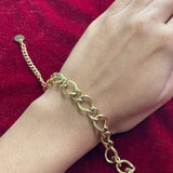 khoj city Daily Wear Anti Tarnish Chain Bracelet Jewelry Code - 102