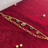 khoj city Daily Wear Anti Tarnish Chain Bracelet Jewelry Code - 133