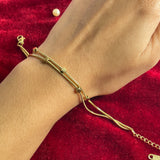 khoj city Daily Wear Anti Tarnish Chain Bracelet Jewelry Code - 147