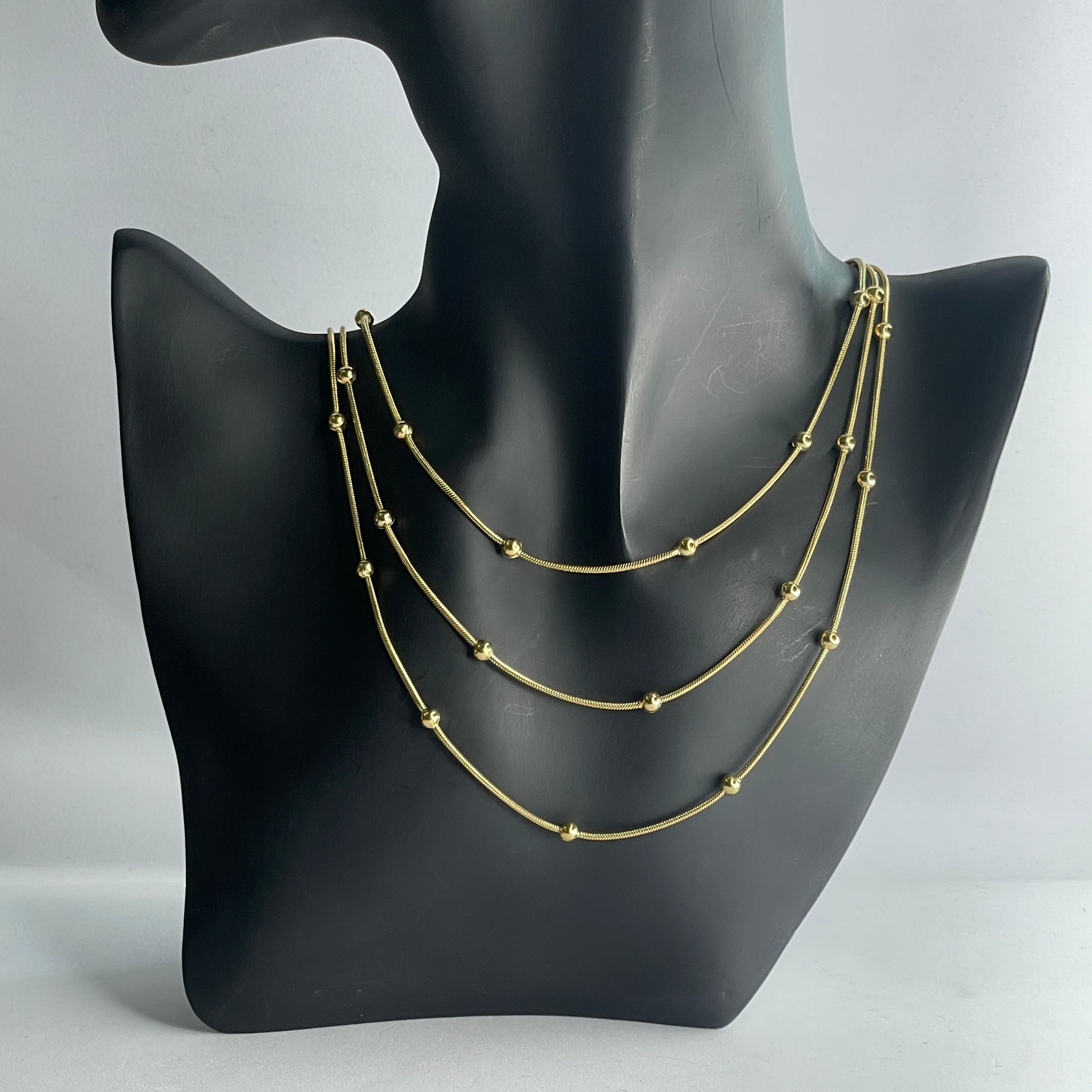 khoj city Daily Wear Anti Tarnish Chain Necklace Code - 199