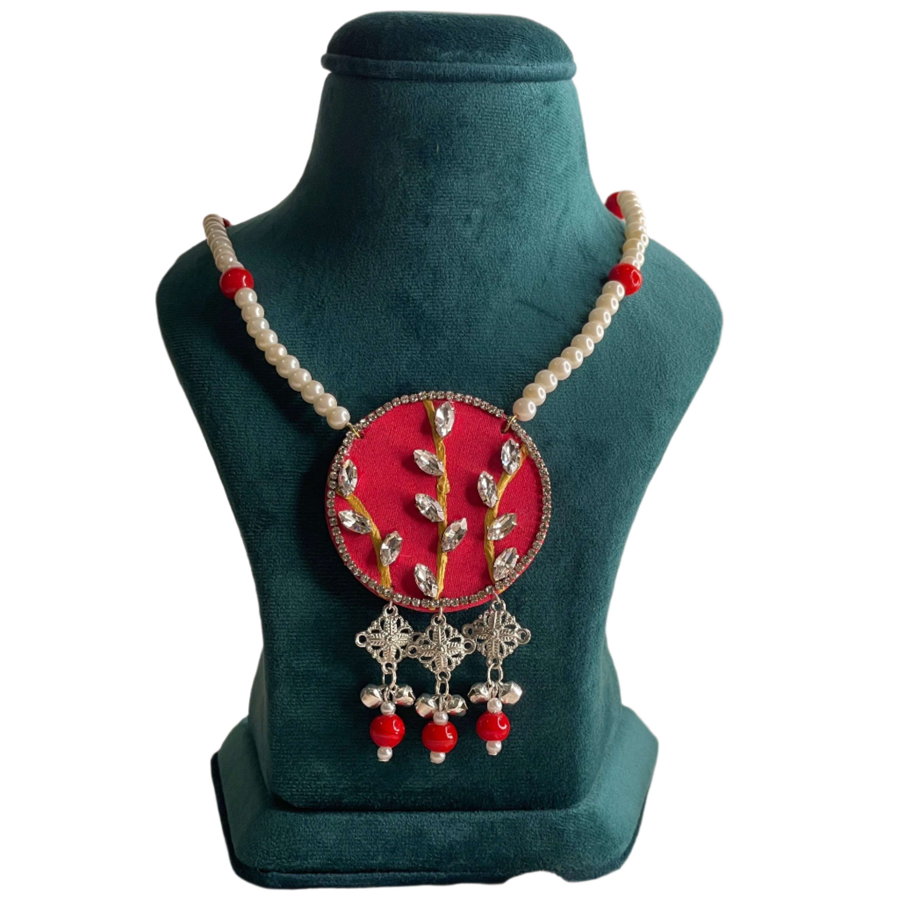 khoj city Gem Classic Multi Color Handmade (Necklace) HM-NP-019