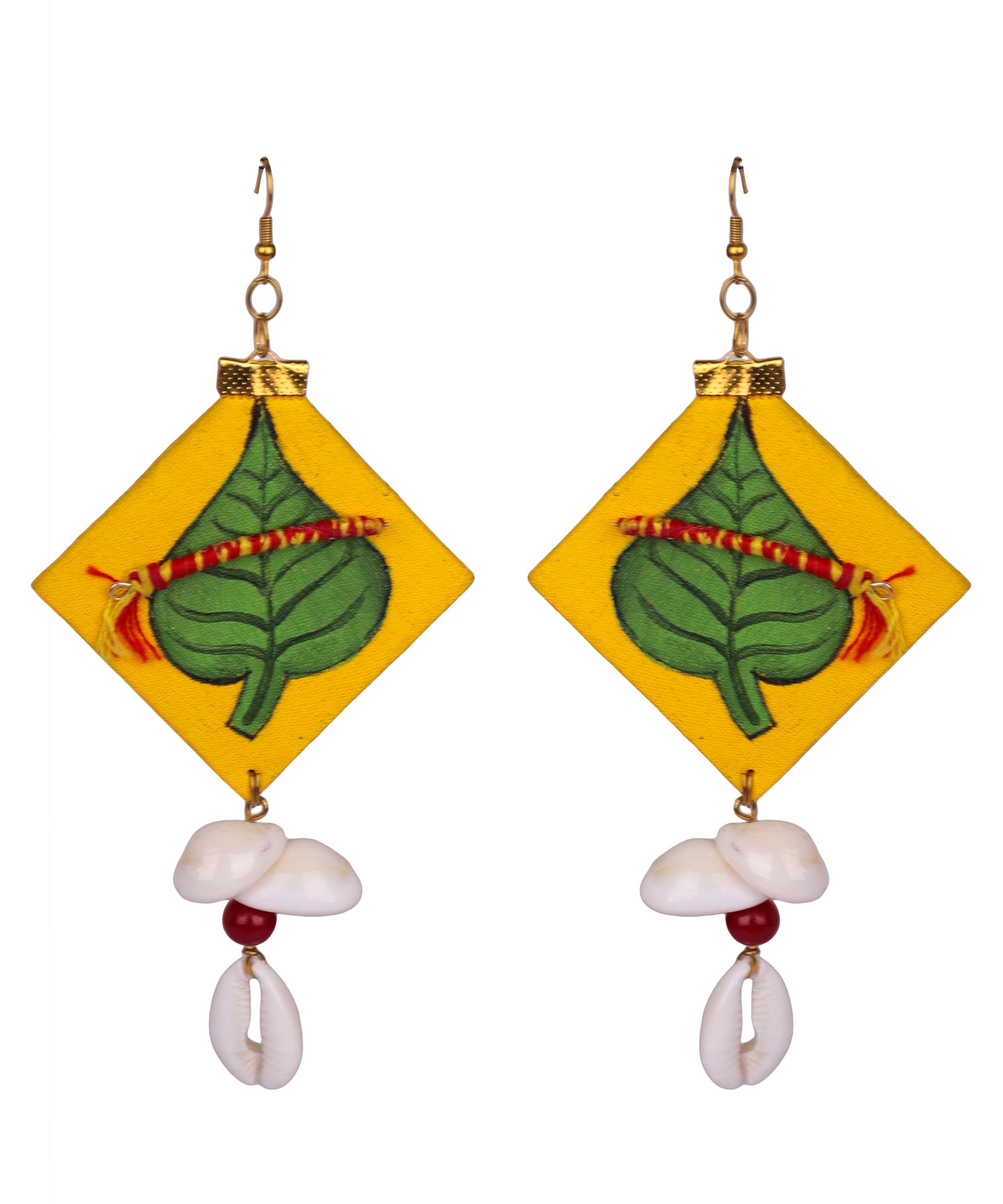 khoj city Gopala Traditional Multi Color Hand Painted Drop (Earrings) HP-ER-065