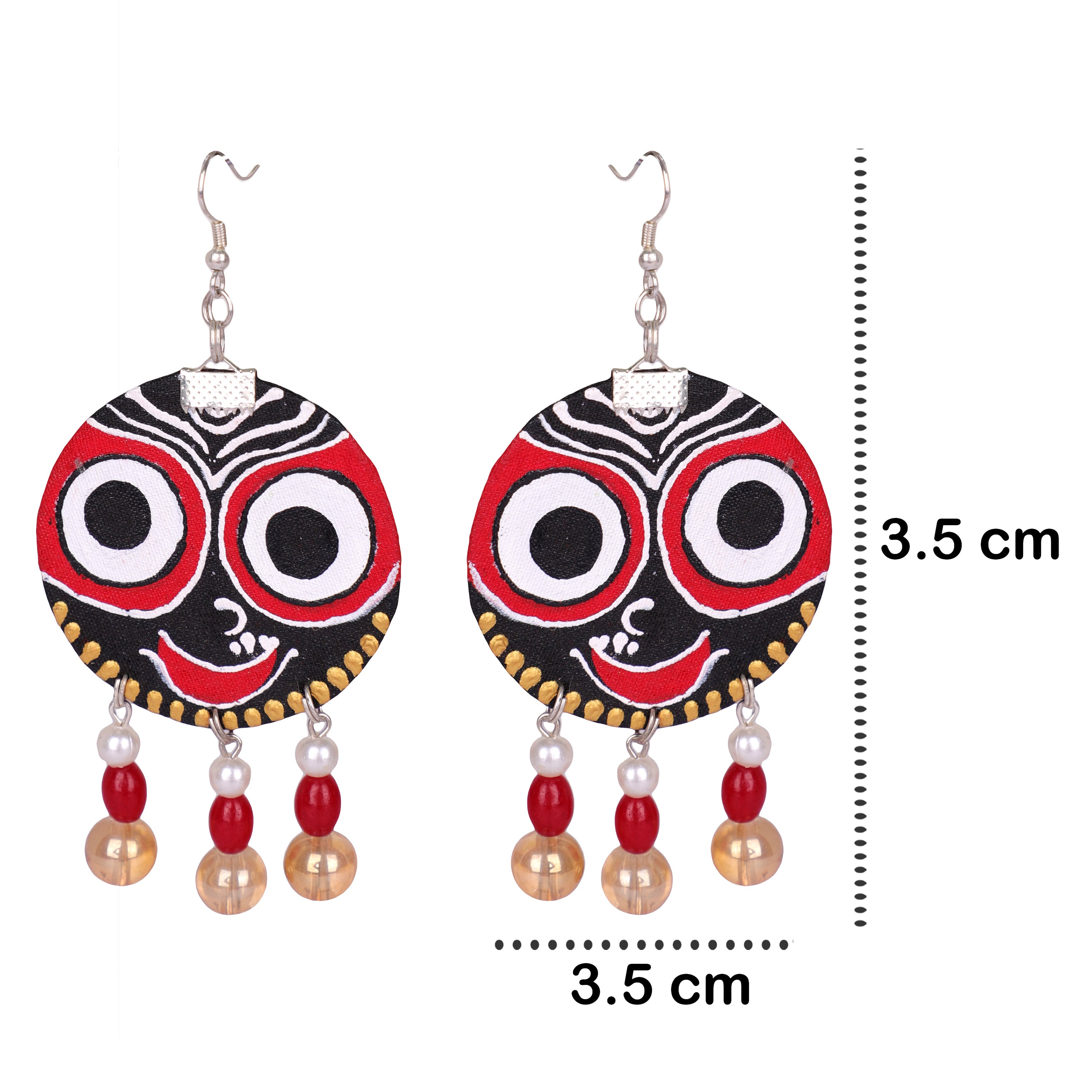 khoj city Govinda Puri Jagannath Traditional Multi Color Hand Painted (Necklace set) HP-NP-