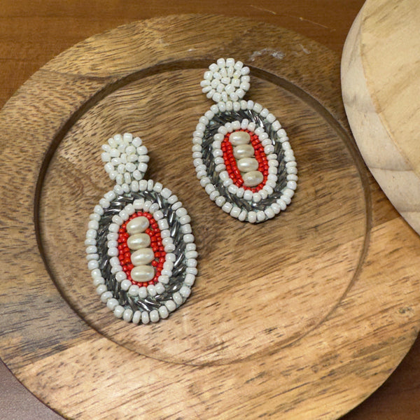 khoj city Handmade Embroidered  (Earring)  United By Craft - 122