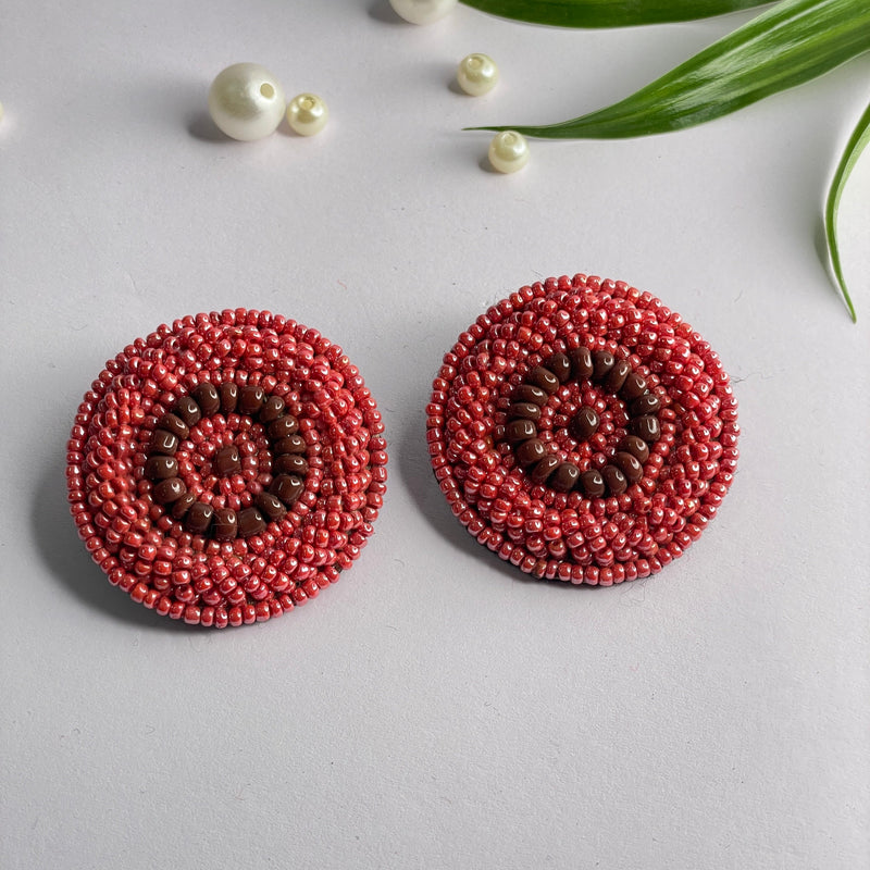 khoj city Handmade Embroidered (Earring ) United By Craft - 479