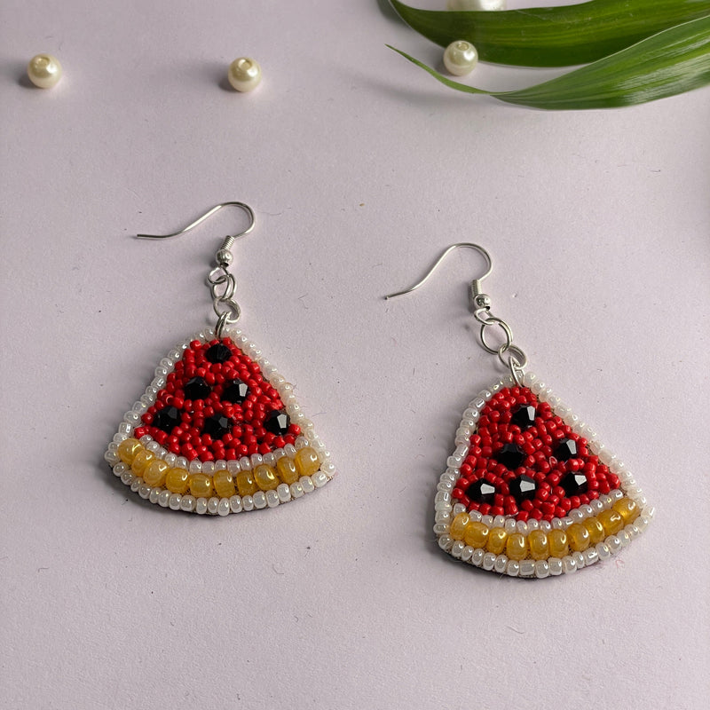 khoj city Handmade Embroidered (Earring ) United By Craft - 492