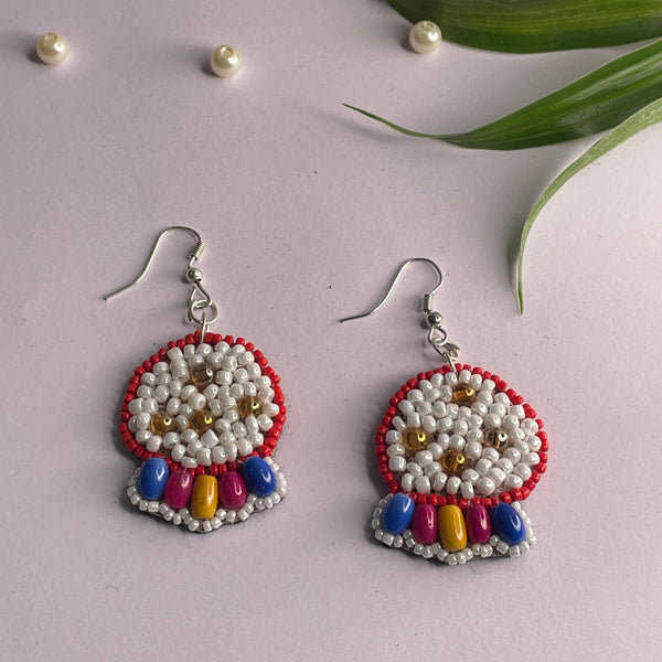 khoj city Handmade Embroidered (Earring ) United By Craft - 494