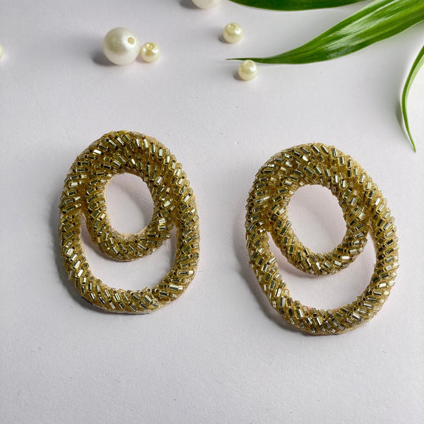 khoj city Handmade Embroidered (Earring ) United By Craft - 524