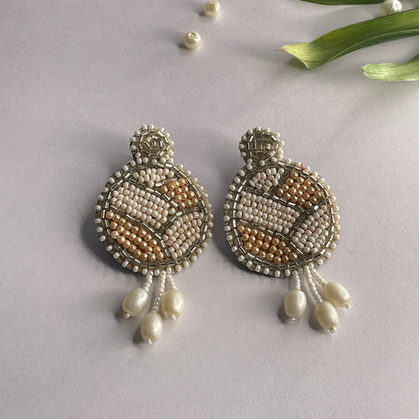 khoj city Handmade Embroidered (Earring ) United By Craft - 534