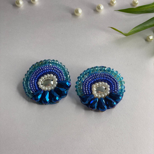 khoj city Handmade Embroidered (Earring ) United By Craft - 548