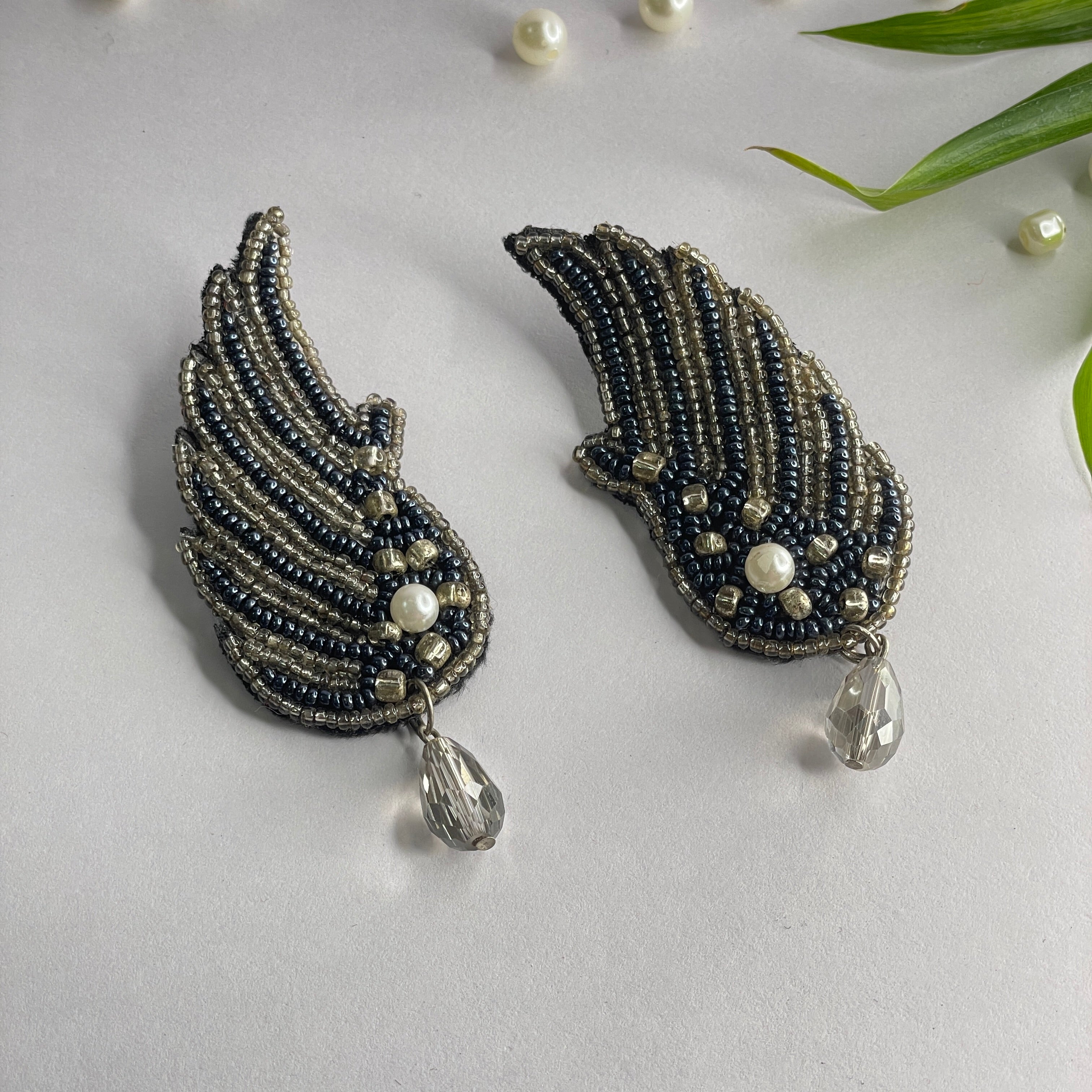 khoj city Handmade Embroidered (Earring ) United By Craft - 551