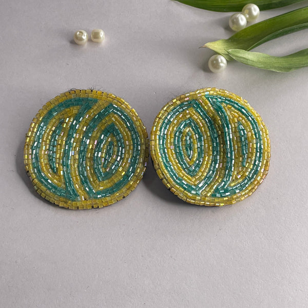 khoj city Handmade Embroidered (Earring ) United By Craft - 567