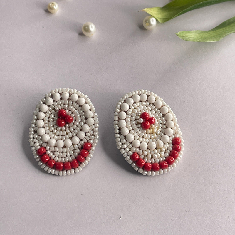 khoj city Handmade Embroidered (Earring ) United By Craft - 571