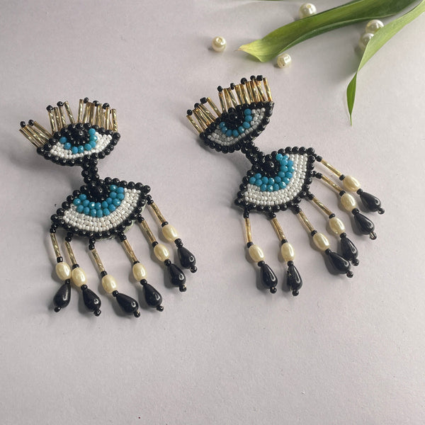 khoj city Handmade Embroidered (Earring ) United By Craft - 583