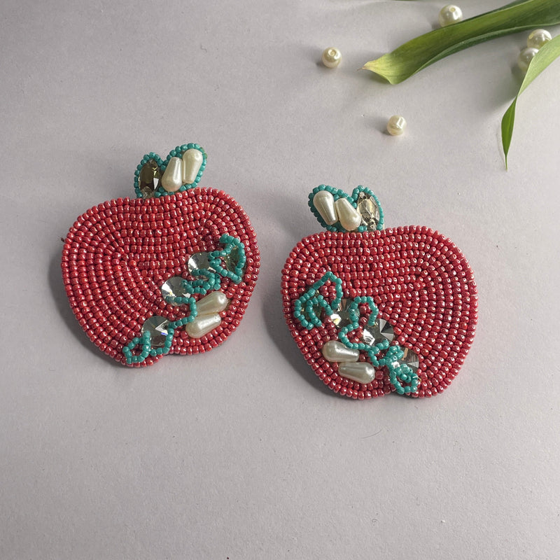 khoj city Handmade Embroidered (Earring ) United By Craft - 590