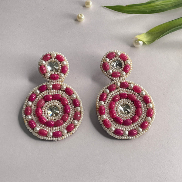 khoj city Handmade Embroidered (Earring ) United By Craft - 592