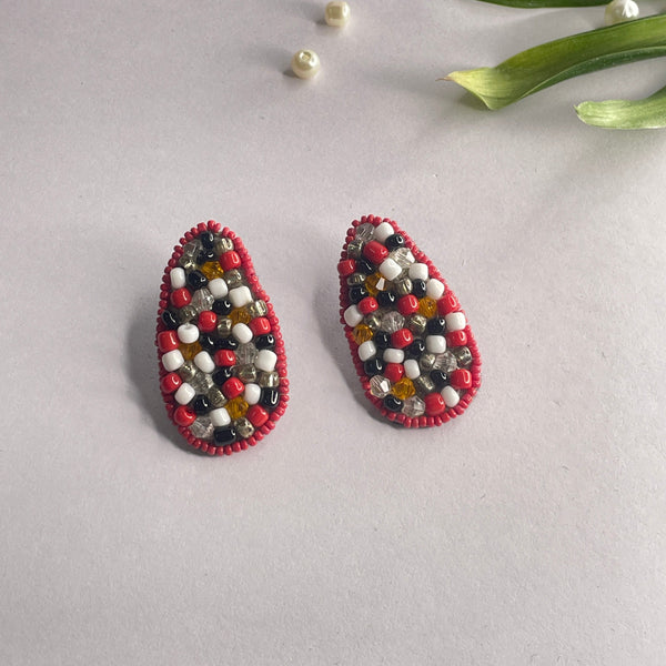 khoj city Handmade Embroidered (Earring ) United By Craft - 594