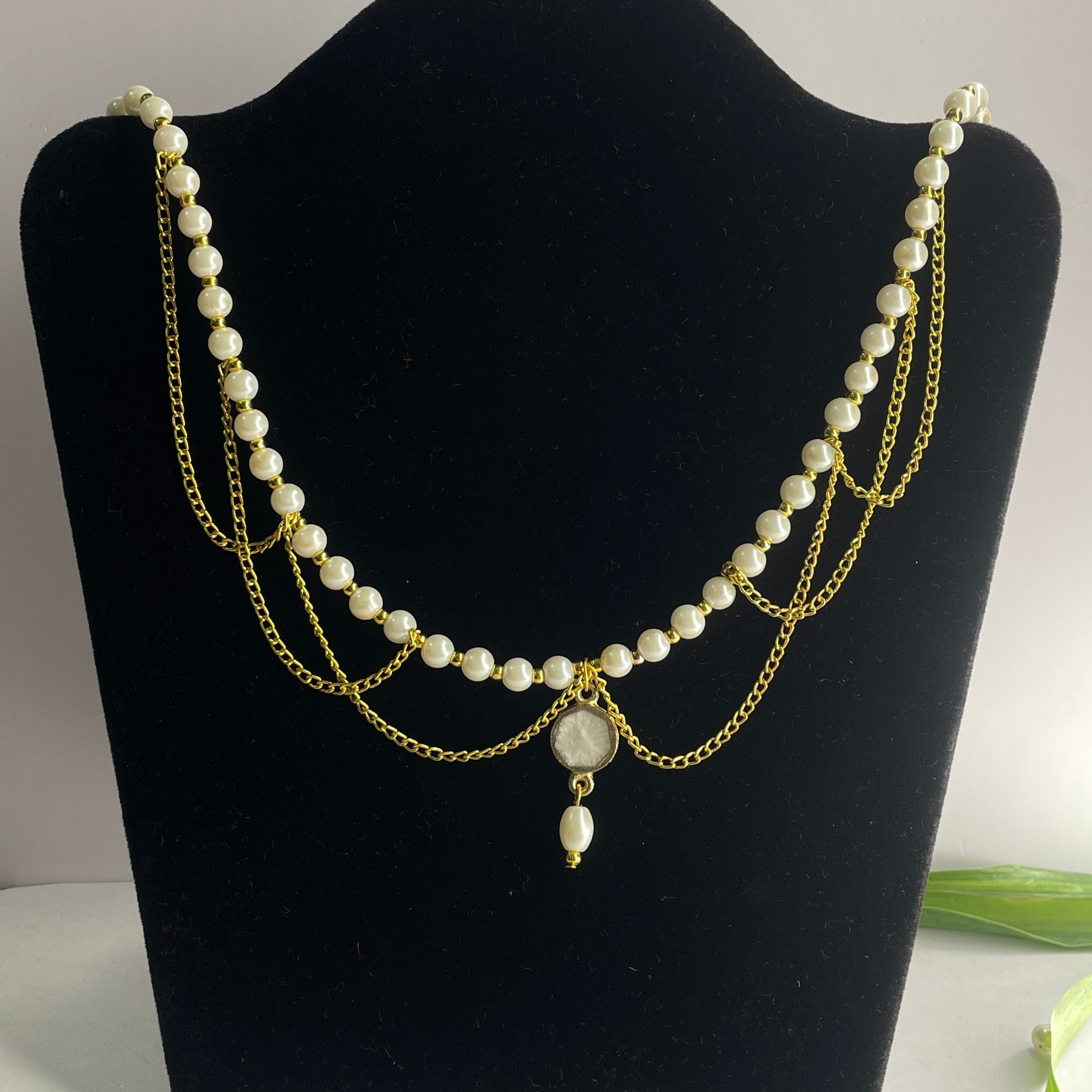 khoj city Handmade Jewellery (Necklace) code - 014