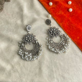 khoj city Handmade Oxidised Charms Jewellery (Earrings) - 044