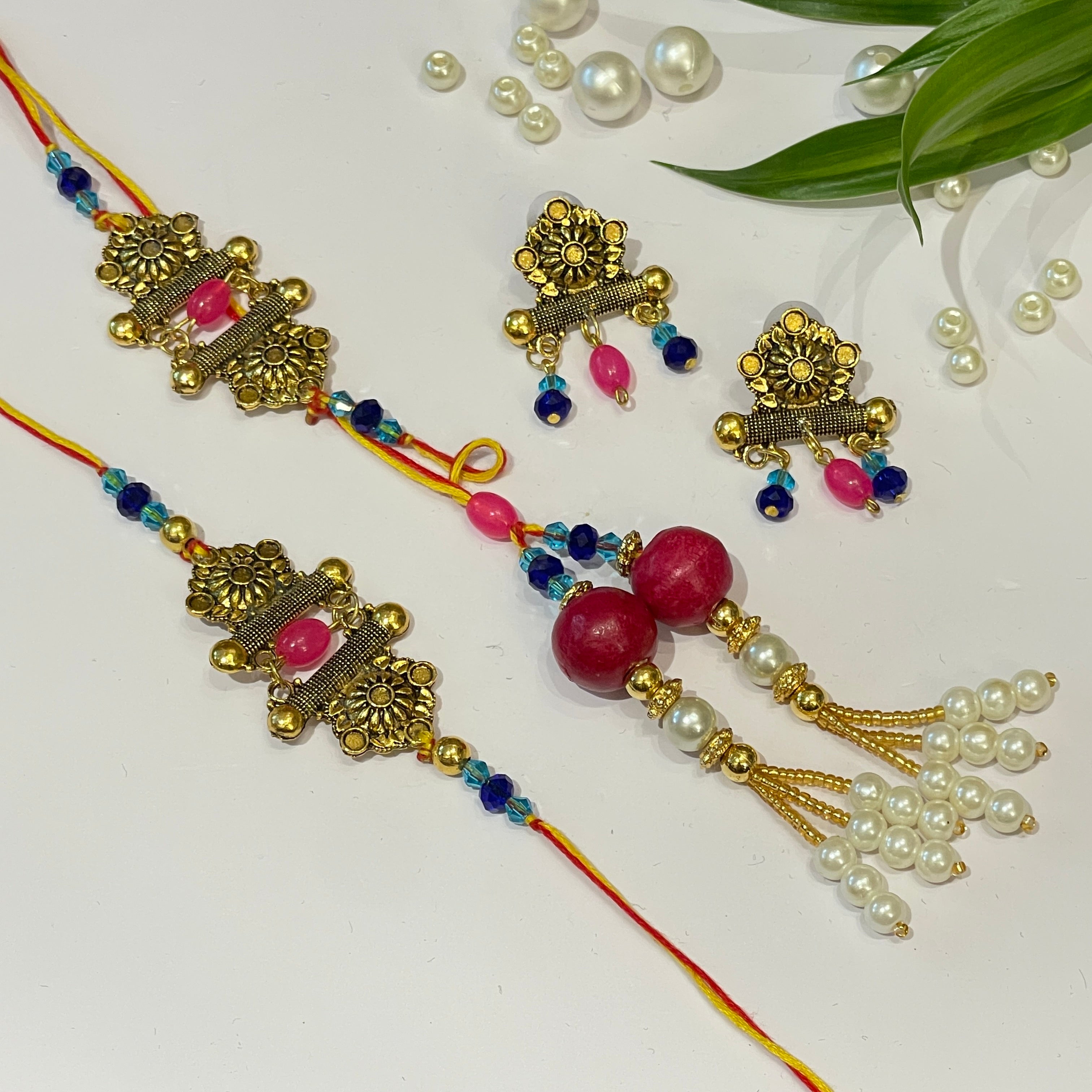 khoj city Handmade Rakhi Hamper - 024