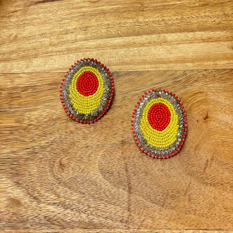 khoj city Handpainted (Earring )  United By Craft - 010