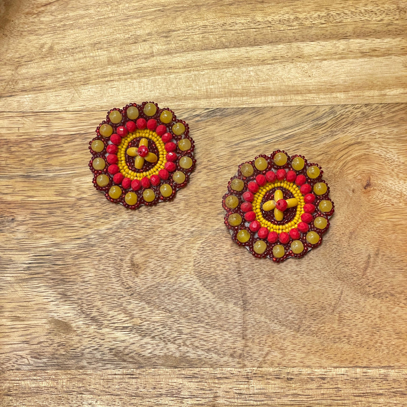 khoj city Handpainted (Earring )  United By Craft - 026