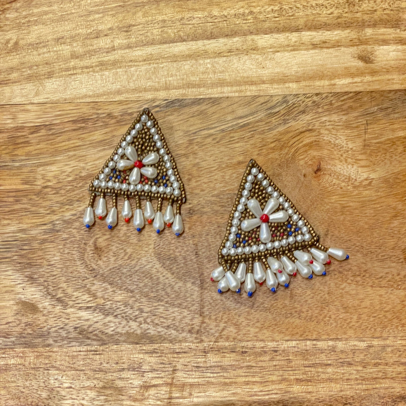 khoj city Handpainted (Earring )  United By Craft - 035