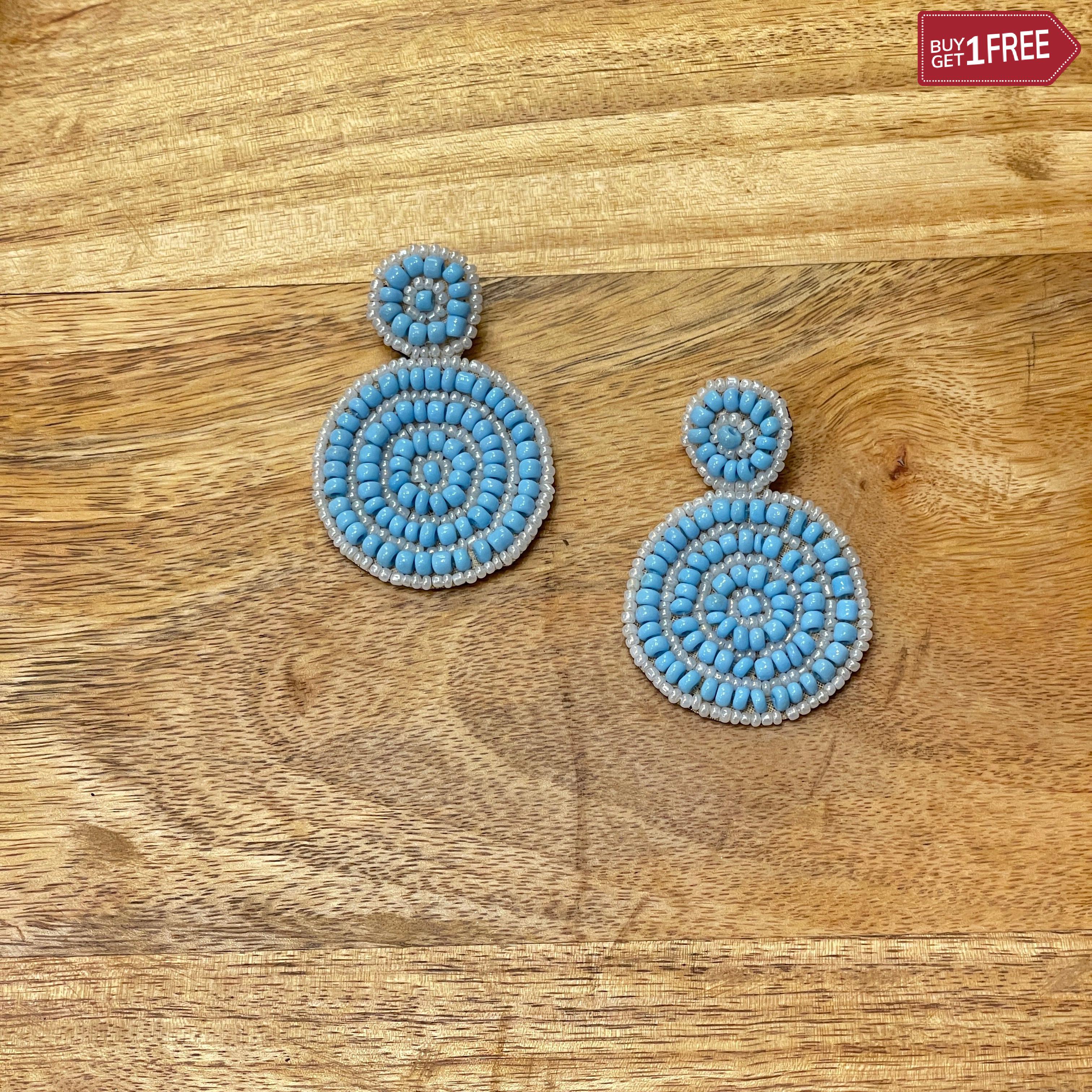 khoj city Handpainted (Earring )  United By Craft - 037