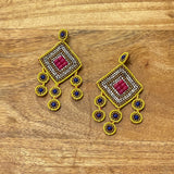 khoj city Handpainted (Earring )  United By Craft - 044