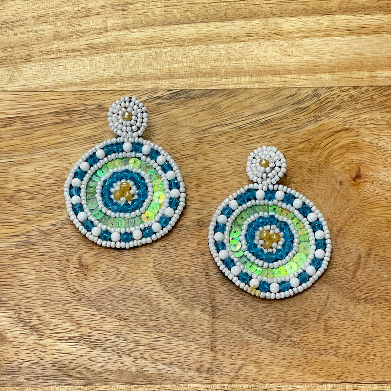 khoj city Handpainted (Earring )  United By Craft - 045