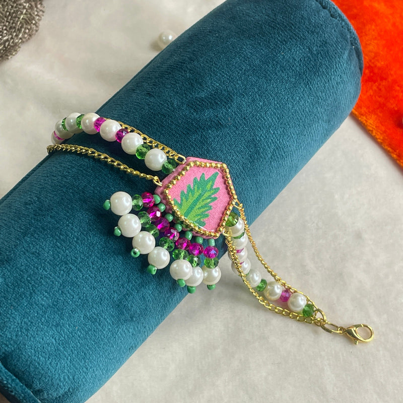 khoj city Handpainted Jewellery (Bracelet) Code - 002