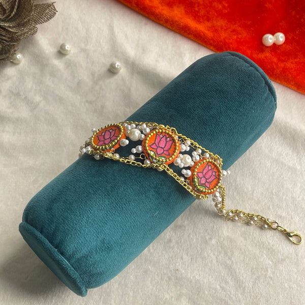 khoj city Handpainted Jewellery (Bracelet) Code - 007