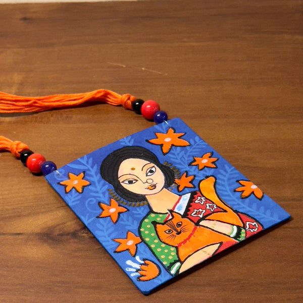 khoj city Handpainted (Necklace)  United By Craft - 077