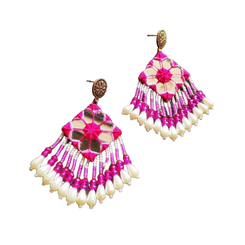 khoj city Harper Handmade Purple (Earrings)