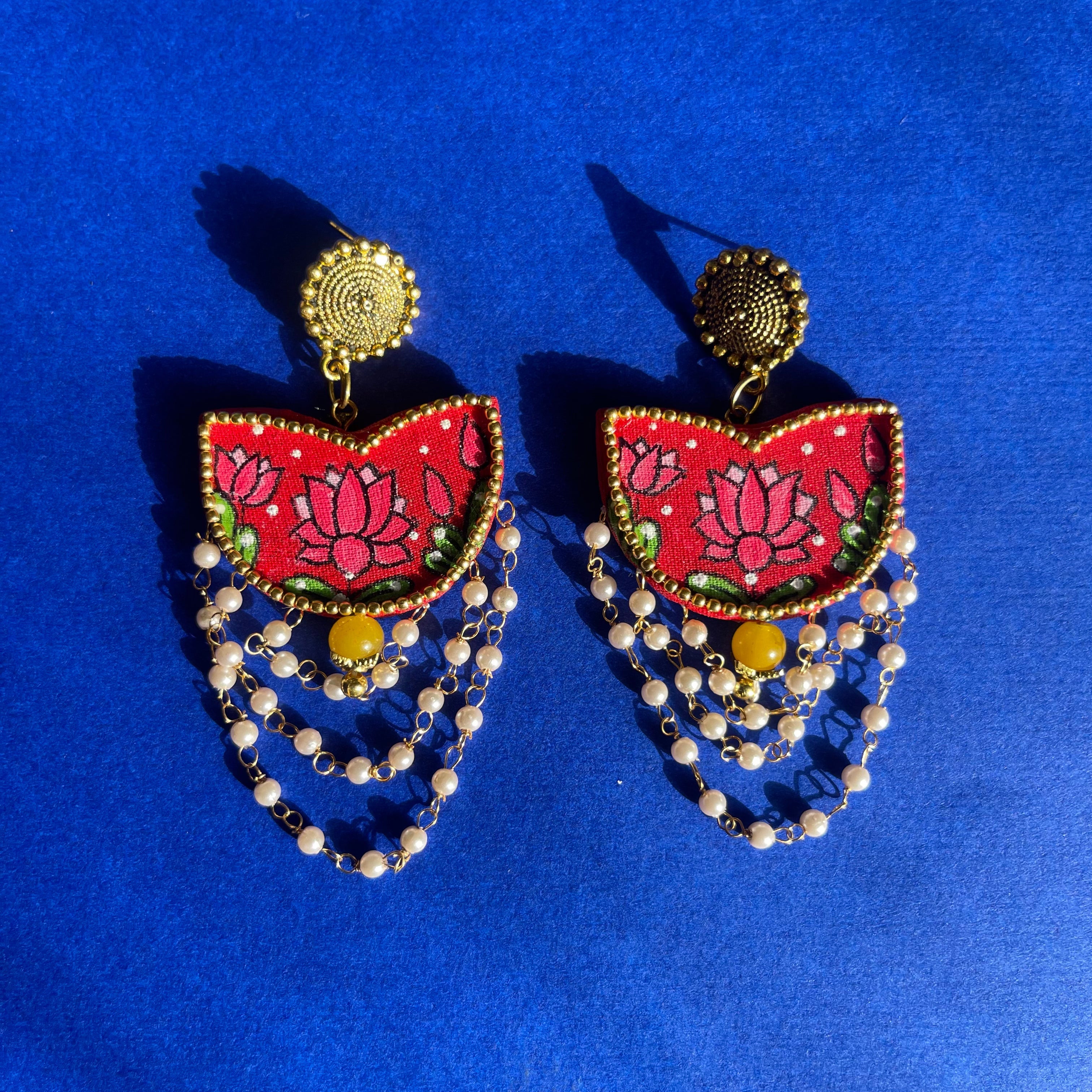 khoj city Kaatyayani Handpainted (Earrings)