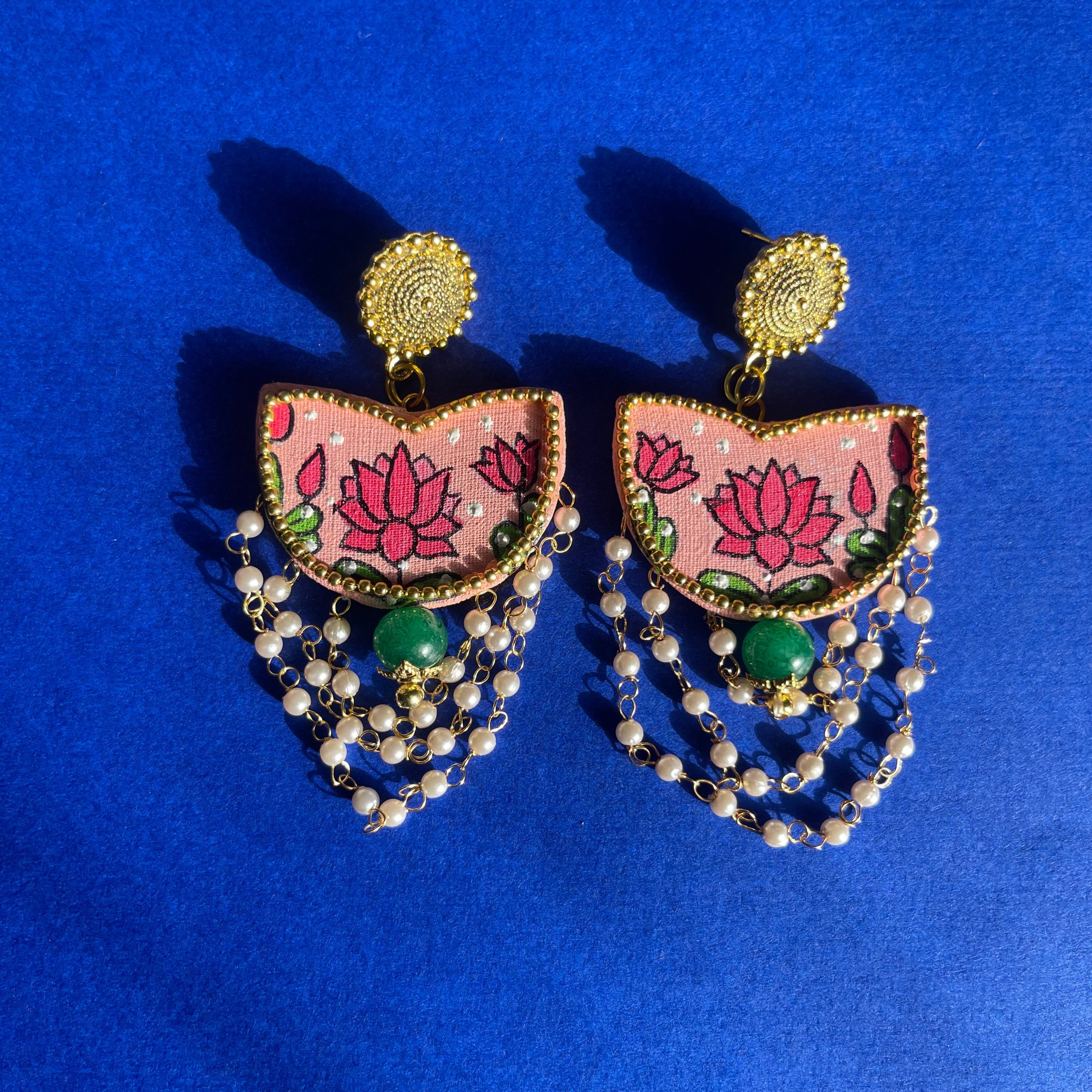 khoj city Kaatyayani Handpainted (Earrings)