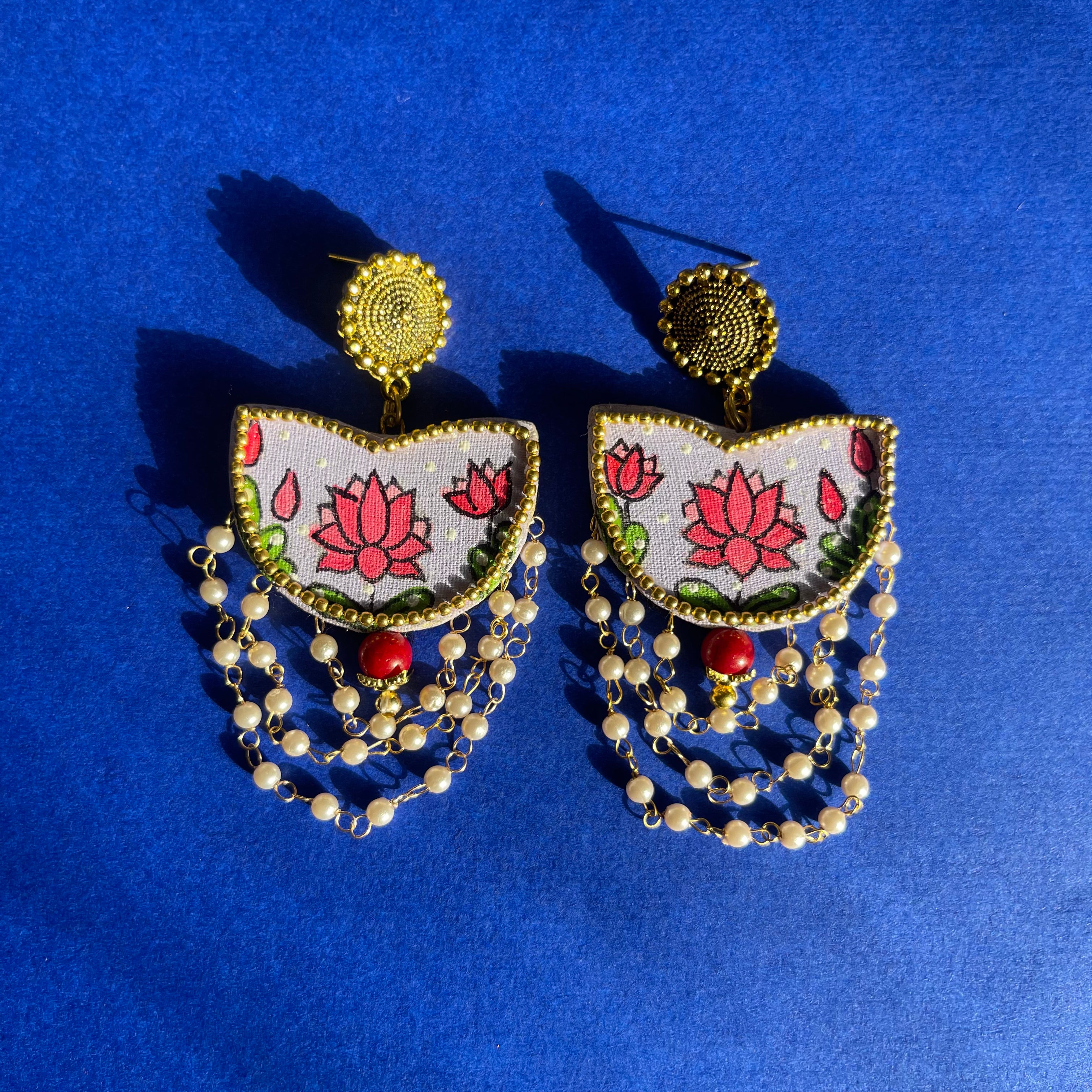 khoj city Kaatyayani Handpainted (Earrings)