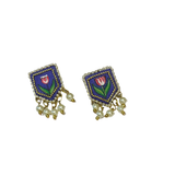 khoj city Mini Studs Handpainted (Earring) - 001