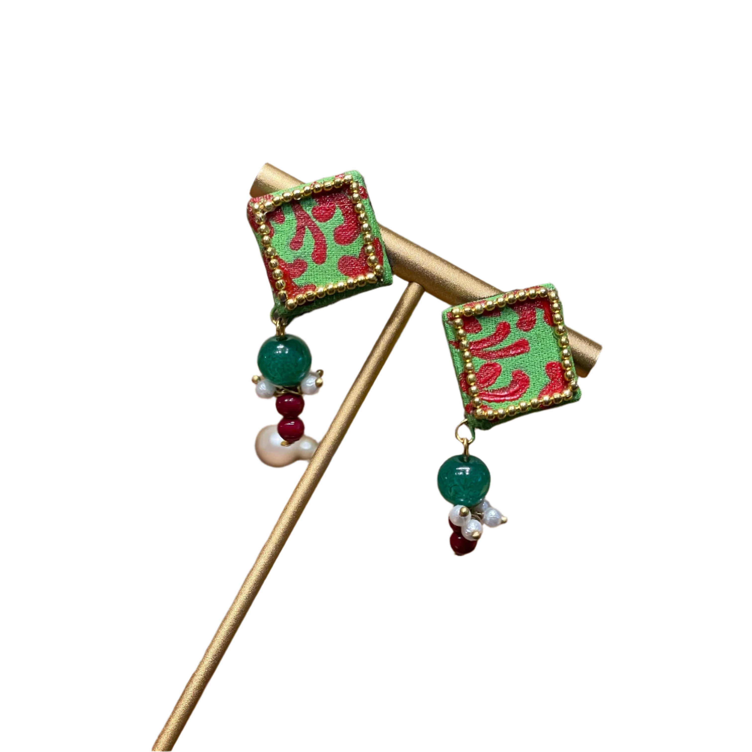 khoj city Mini Studs Handpainted (Earring) - 015